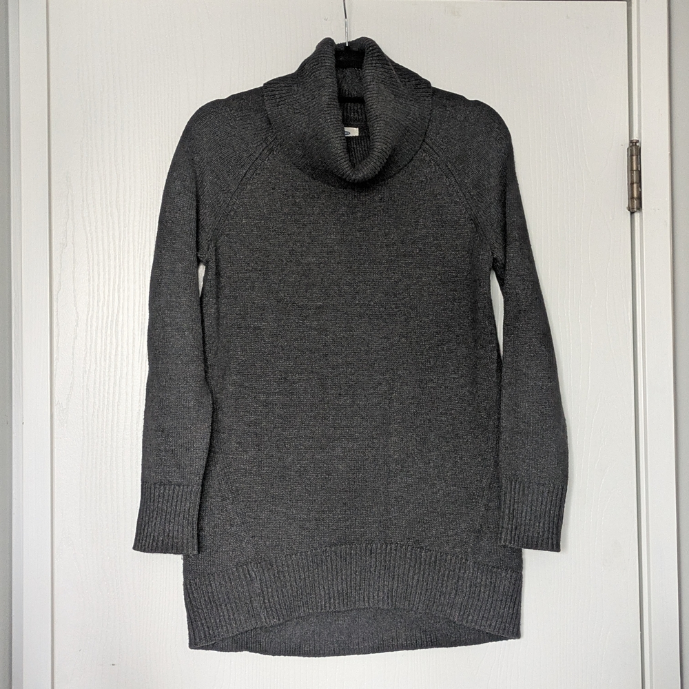 Old Navy Charcoal Cowl Neck Sweater